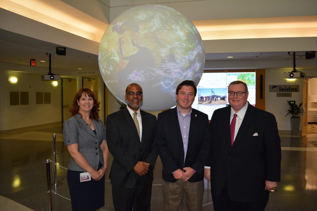 Alicia Knoedler, Vonley Royal, Rep. John Michael Montgomery, Chancellor Glen D. Johnson