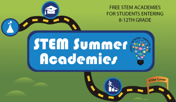 STEM Summer Academies 2023 Graphic