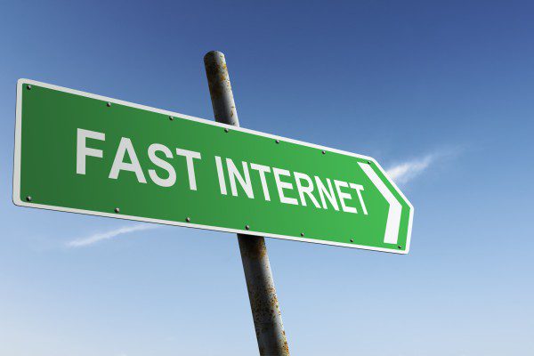 Fast Internet Sign Image