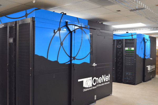 OneNet Data Center Hot Aisles for Equipment